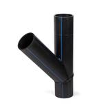 Тройник ПНД сварной сегментный 45°