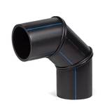 Отвод ПНД сварной сегментный 46-90°