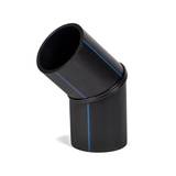 Отвод ПНД сварной сегментный 0-45°