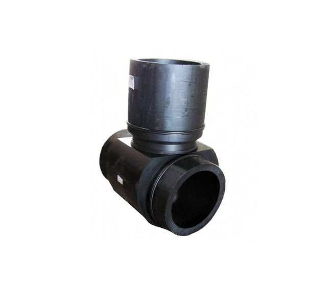Тройник литой 90° короткий патрубок SDR 17